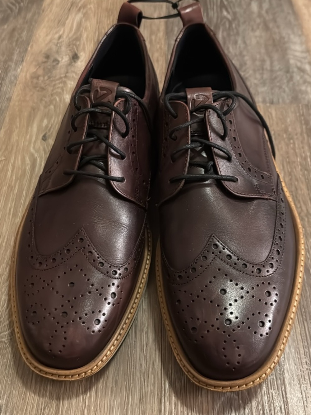 Ecco st.1 hybrid leather shoe
